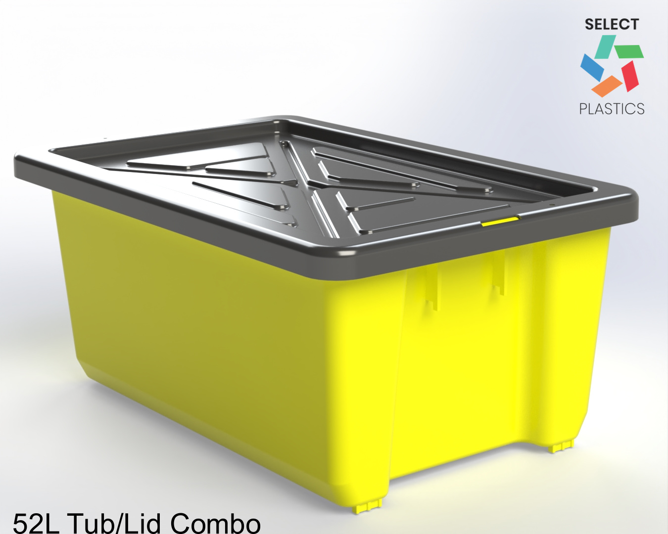 52L Medium Storage Tub/Lid combo